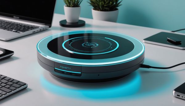 Gadget connecté futuriste