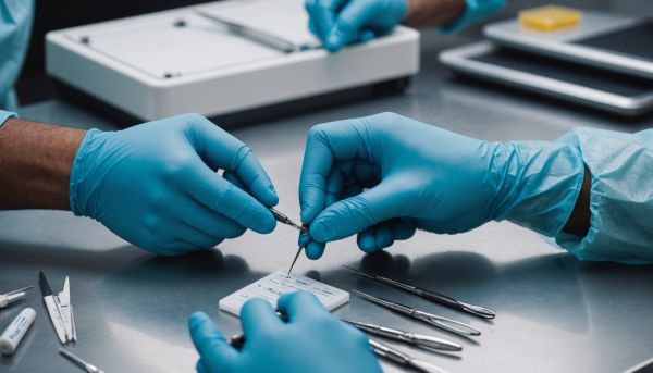 Gants nitrile jetables offrant sécurité et confort pour tous